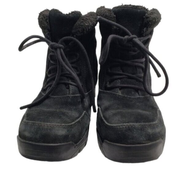 Sorel Waterfall Low Waterproof Laced Ankle Boot Black Size 7 Women's - Picture 15 of 15